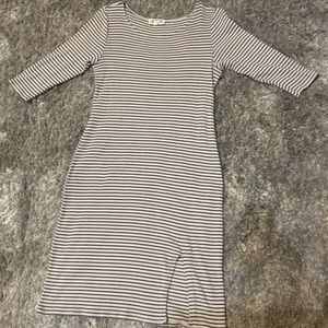 Long sleeve Striped dress 👗